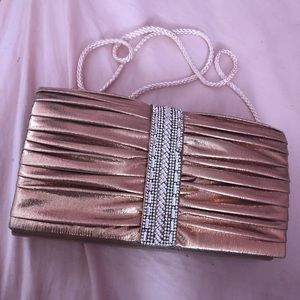 a bling clutch